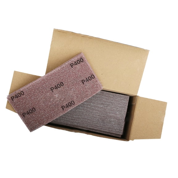 Strong Sanding Roll Textured Grip Surfaces Sandpaper Sheets 50pcs for Smooth finishes On Plastic Automotive Body