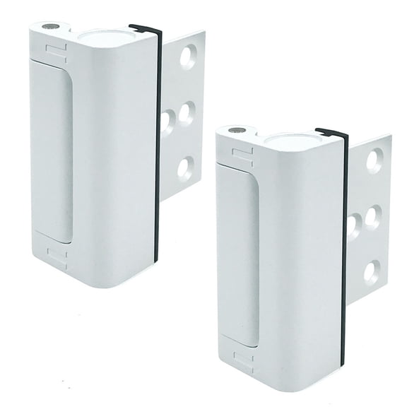 Strong Security Door Lock Flip Latch, Heavy Duty Aluminum Alloy Safety Bolt, For Home Elderly Kids Protection, 800 Lbs Impact, No Drill