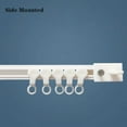 thumbnail image 1 of Strong Self Adhesive Curtain Track Without Punching Nano Silent Sliding Track Top Mounted Side Mounted Window Decor Accessorie, 1 of 9