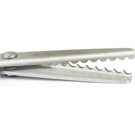 Strong & Sharpe Pinking Shears Pinking Shears Scissors for Fabric Serrated and Scalloped Fabric 3mm 5mm 7mm (Scalloped 7mm)