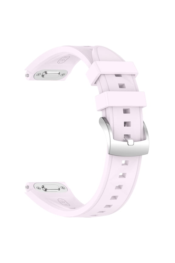 Strong Silicone Watch Ice Crystal Texture Press Button Closures 18mm General Replacement Straps for GT6 Use