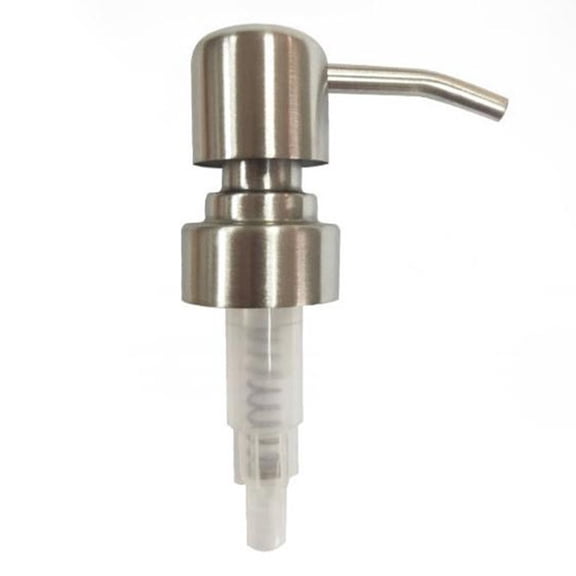 Strong Spring Stainless Steel Pump Head For Soap And Lotion Dispensing With Standard 28400 Thread For Diy Bottles