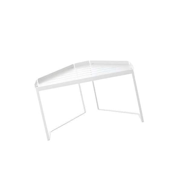Strong Stackable Corner Shelf with High Strength Carbon Steel Construction Rusts Proof Rack for Bathroom Kitchen Storage