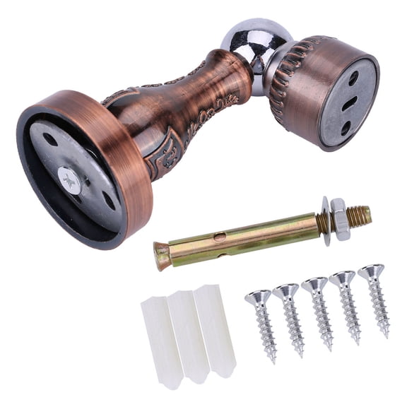 Strong Stainless Steel Hold for Ultimate Door Control Red Bronze Finish Magnetic Door Stopper