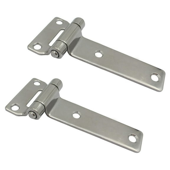 Strong Steel Hinges Weatherproof Design for Industrial Container Application