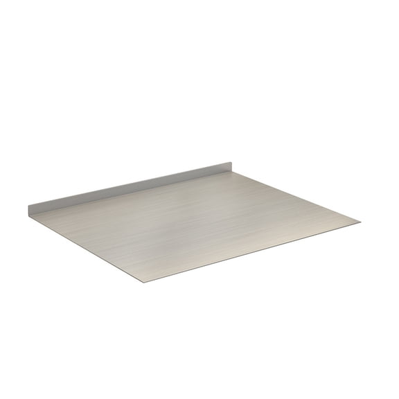 Strong Steel Kitchen Cutting Board 30x30cm With Secure Base For Home And Commercial Use