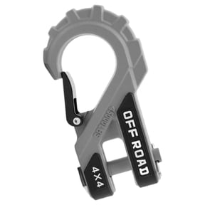 Strong Steel Trailer Hook with Detachable Pin & Spring Lock Mechanism Terrain Winch U Hook for Heavy Hauling Tasks
