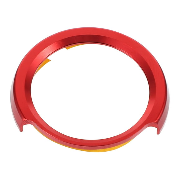 Strong Sticker One-Click Start Decoration Stickers Sticker Car Aluminum Alloy Red 3.5X3.5CM
