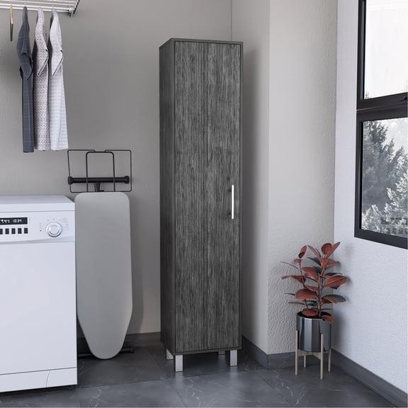 Cabinet with Ergonomic Design / Various Home Locations / Store Items Securely