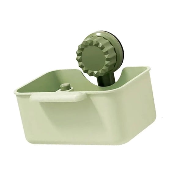 Strong Suction Base Kitchen Strainer with Rotating Basket for Secure Placement Easy Maintenance and Multi Purpose Use.
