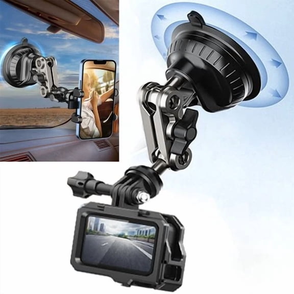 Strong Suction Cup Cell Phone Holder Stand Dashboard/Windshield/Window Car Mount