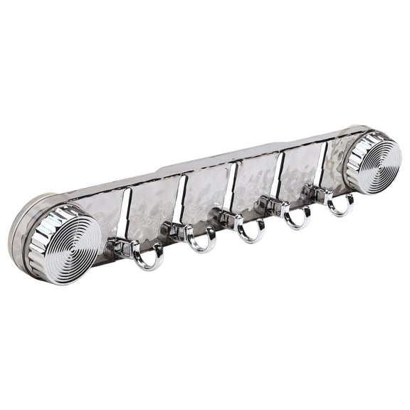 Strong Suction Cup Hooks, Folding No Drill Removable Wall Acrylic Modern Heavy Duty Shower Towel Hooks for Bathroom Kitchen, Clear Grey