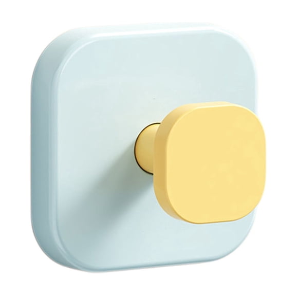 Strong Suction Cup Hooks, No-Drill Wall Hooks for Bathroom, Kitchen, and Home Organization, Decorative Square Hooks for Towels, Hats, and Lightweight Items