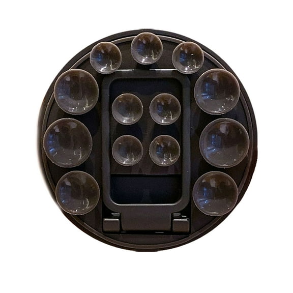 Strong Suction Cup Phone Grip Mount With Multiple Upgraded Cups For Selfies Videos 17In Silicone Reusable Adhesive Phone Holder Versatile For Car Window Mirror Tiles Shower