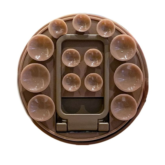 Strong Suction Cup Phone Grip With Multiple Upgraded Cups For Secure Mounting On Mirrors Tiles Shower Windows And More, Effortless Hands-Free Solution For Selfies Videos Gym And