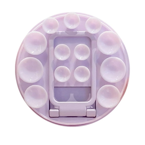 Strong Suction Cup Phone Mount, Phone Grip Accessories Trendy, 17In Strong Suction Sticky Silicone Grip For Selfies And Videos Reusable For All Phone Cases Works On Mirrors