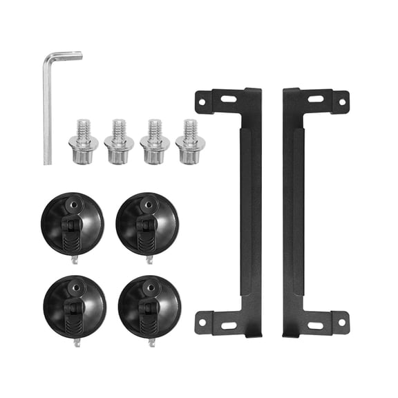 Strong Suction Cup Stand Secured Mount For Small Satellite Installation on Vehicle Glass Front Window Rear Window Sunroof