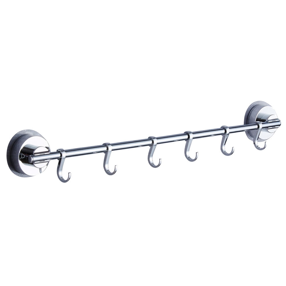 Waterproof Plastic Towel Bar with Suction Cup for Bathroom and Kitchen Hanger No Punch Walmart