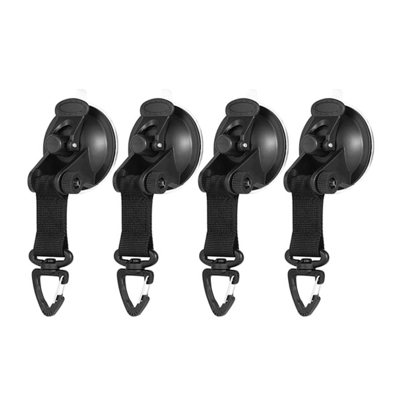 Strong Suction Cups Tie Downs, 4 pcs Heavy Duty Suction Cup Anchor with