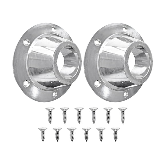 Strong Table Leg Base Plate Set Mounting Brackets 2pcs for Camping Tables