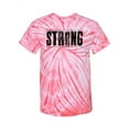 thumbnail image 1 of Strong, Text Tie-Dye Cyclone Women -Smartprints Designs, Female Large, 1 of 2