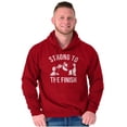 thumbnail image 1 of Strong To The Finish Popeye Bluto Hoodie Hooded Sweatshirt Men Brisco Brands 5X, 1 of 6