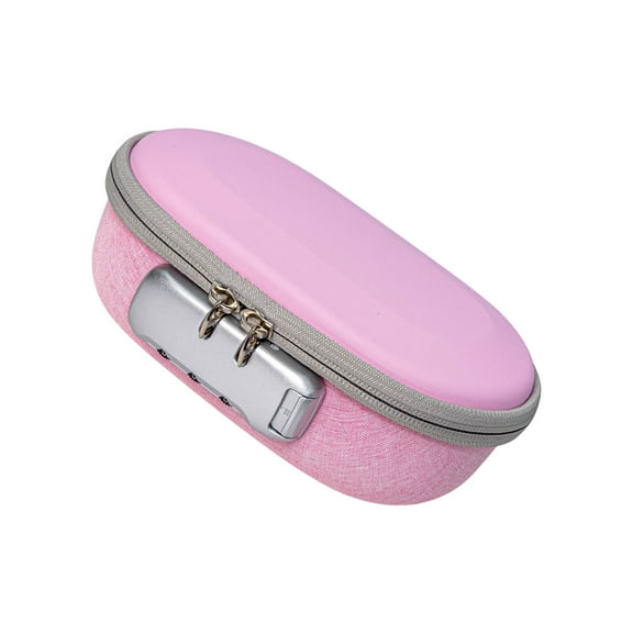 Strong Travel Organizers with Combination Locks Secure Storage Case Small Portable Security Locks Box for Person Items