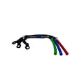 thumbnail image 1 of Strong Tube 3 Pack Regular 1/2" Red, Green and Blue Strong Tubes on Navy Clip On Tether, 1 of 6