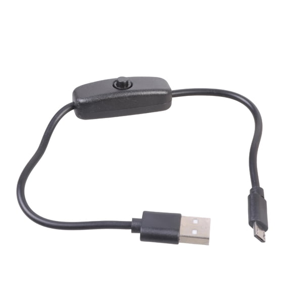 Strong USB to Tiny USB Power Cable Featuring Integrated Switches for Devices