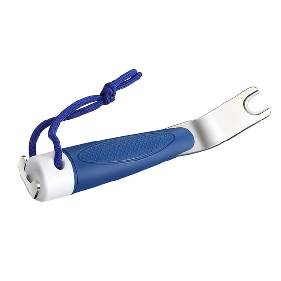 Strong Vessel Cover Clip Release Tool Reinforced Metal Varnished Body Rubberized Handle