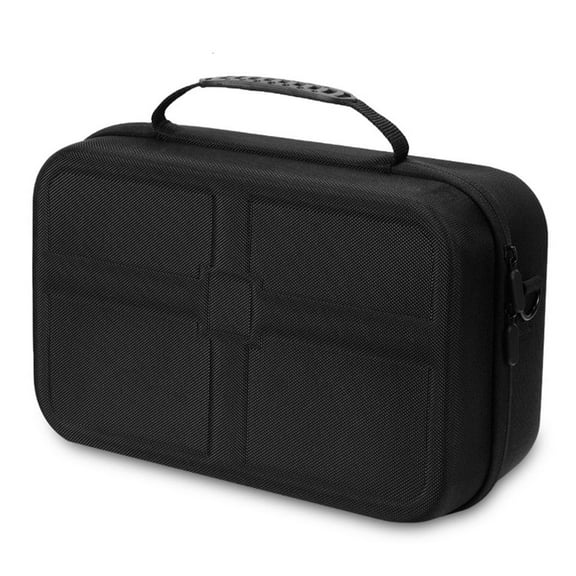 Strong Waterproof Carrying Case with Padded Compartments Nylon Bag for Consoles