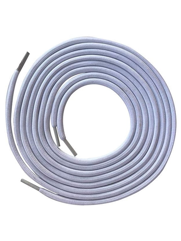 Strong White Round Boot Shoe Laces for Hiking Work 36 38 40 45 48 54 55 60 63 72 Inch Adults Men Women