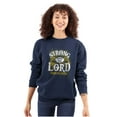 thumbnail image 1 of Strong With the Lord Christian Faith Sweatshirt for Men or Women Brisco Brands S, 1 of 6