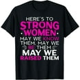 thumbnail image 1 of Strong Women Feminist Feminism Women Up Gender Equality T-Shirt Black 2X-Large, 1 of 4