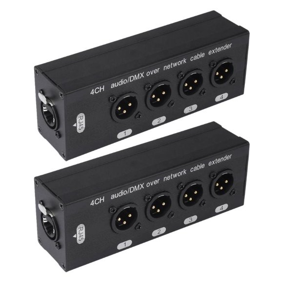 Strong XLR To RJ45 4 Port Sound Distribution Box For Recording Studio