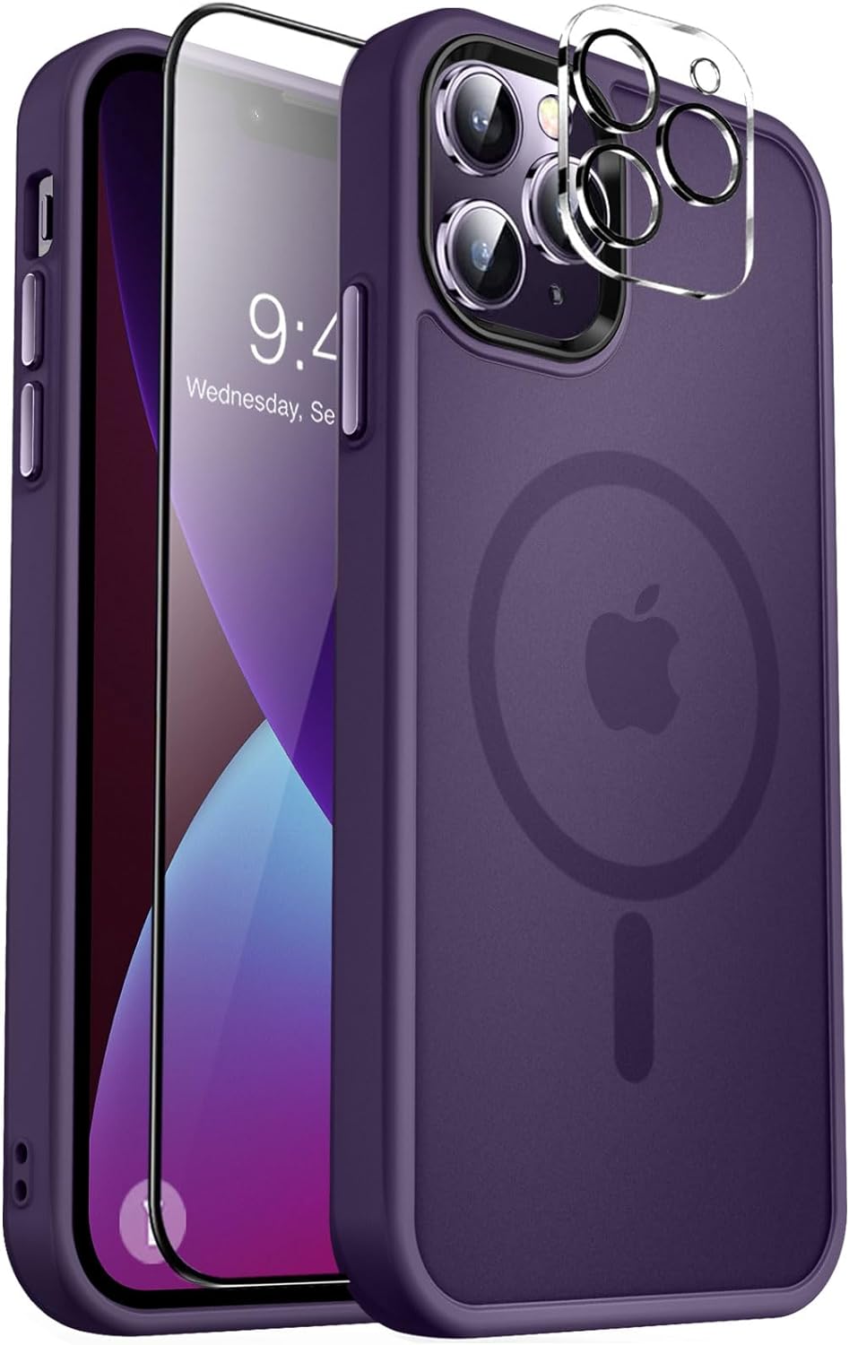 Strong for iPhone 13 Pro Max with Magsafe][Glass