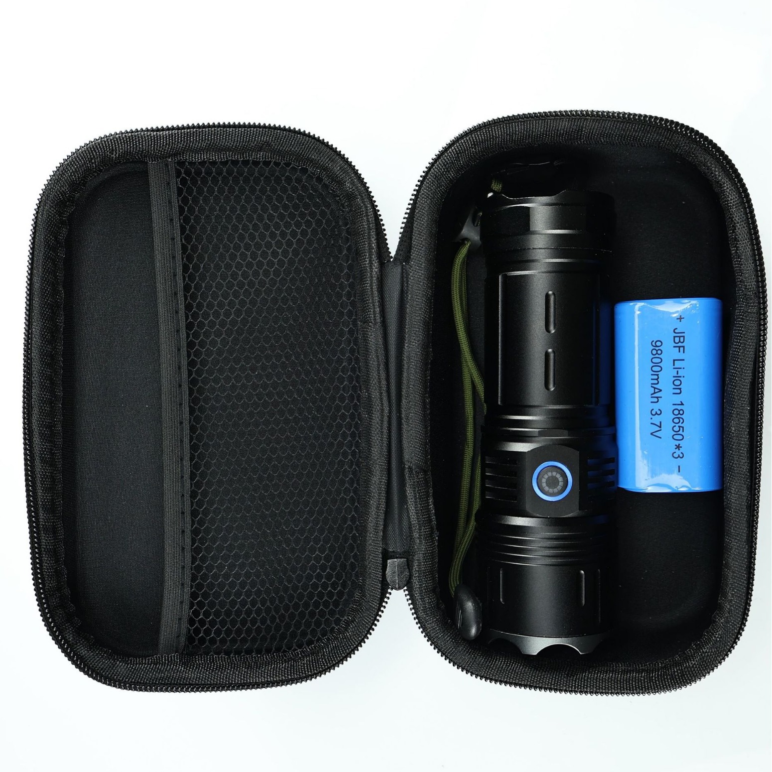 Strong light super bright flashlight battery removable rechargeable