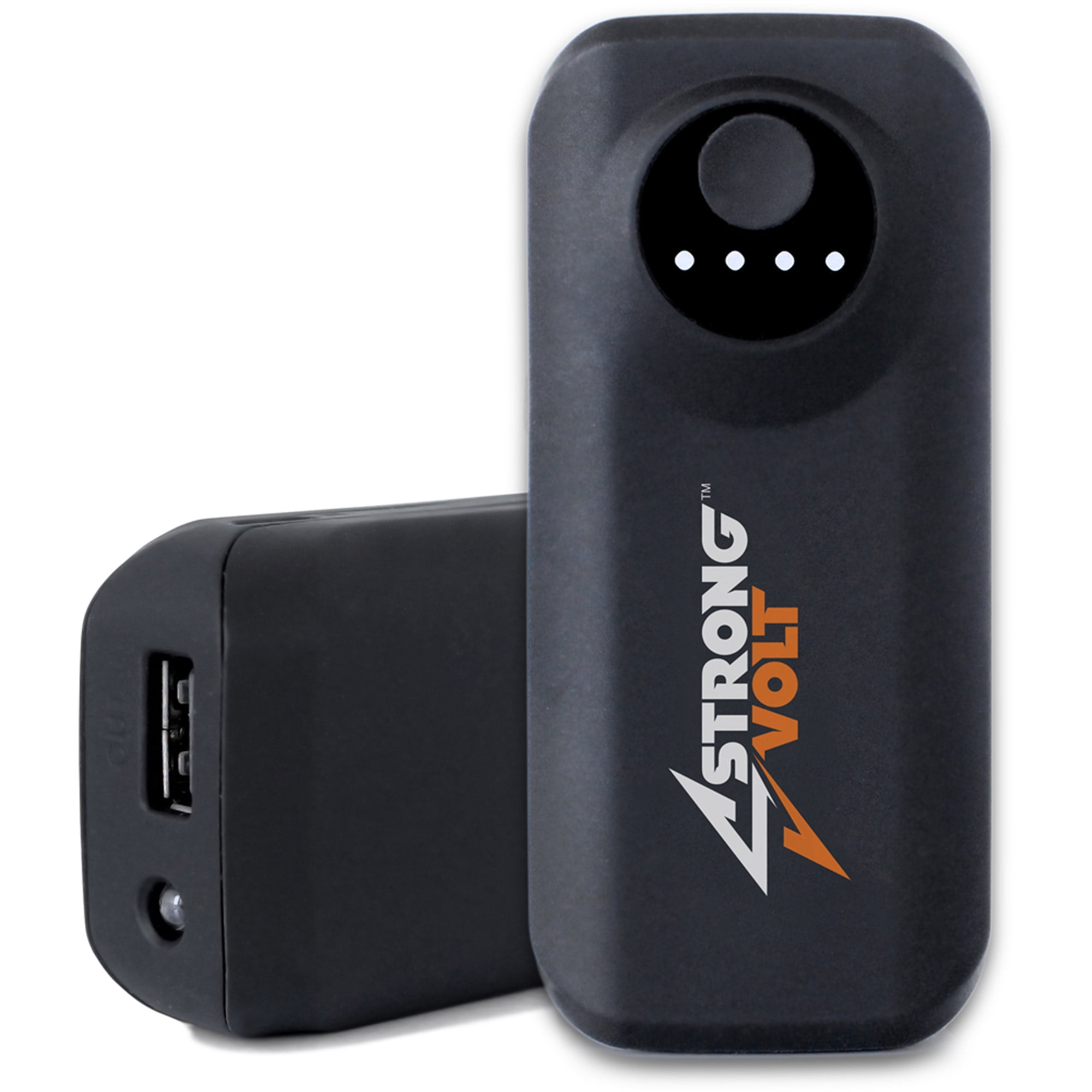 StrongVolt Powerbank Mini USB Battery Pack 4400mAh With LED Light