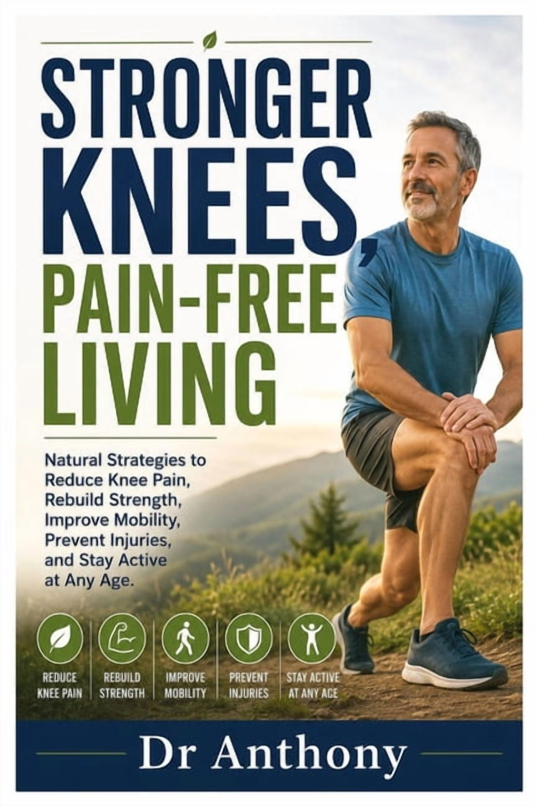 Stronger Knees, Pain-Free Living: Natural Strategies to Reduce Knee Pain, Rebuild Strength, Improve Mobility, Prevent In, (Paperback)