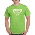 thumbnail image 1 of Stronger Retro College T-Shirt Men -Image by Shutterstock, Male 5X-Large, 1 of 4