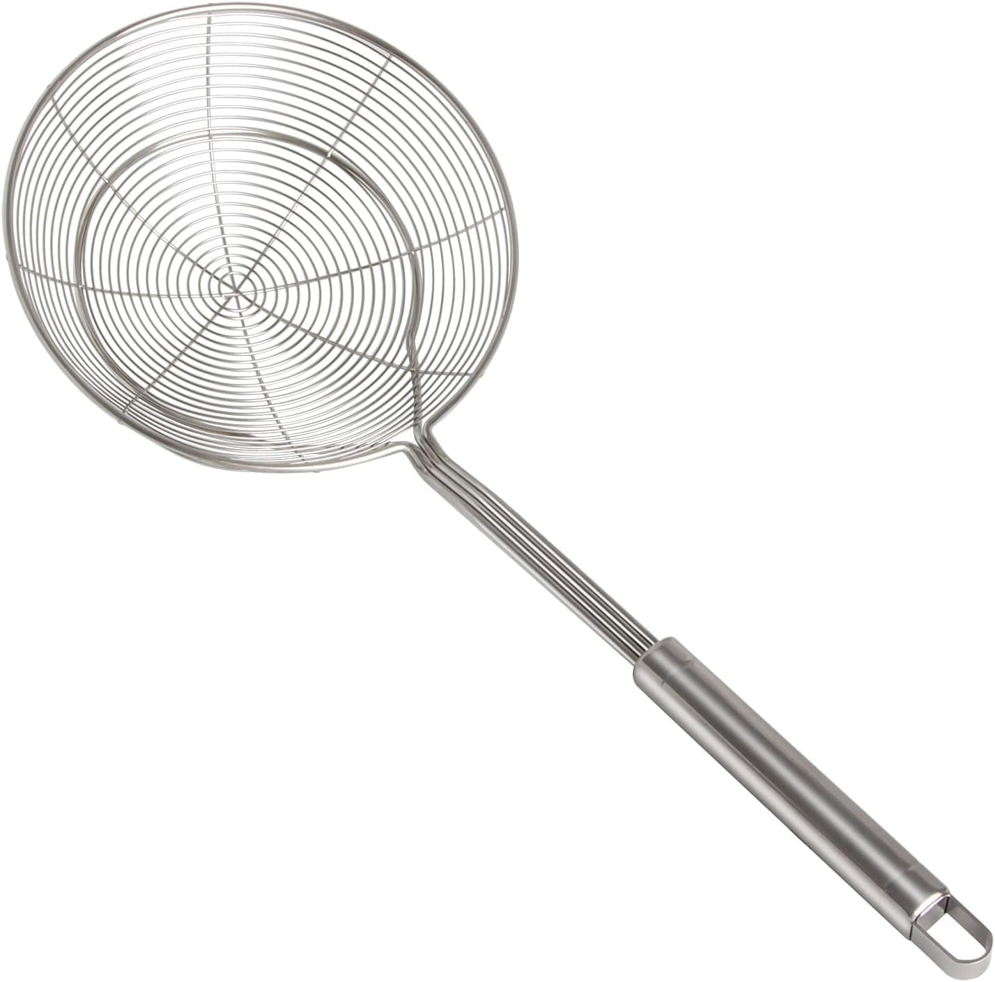 Stronger Solid Stainless Steel Spider Strainer Skimmer Ladle large ...