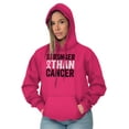 thumbnail image 1 of Stronger Than Breast Cancer Warrior Hoodie Sweatshirt Women Brisco Brands S, 1 of 6