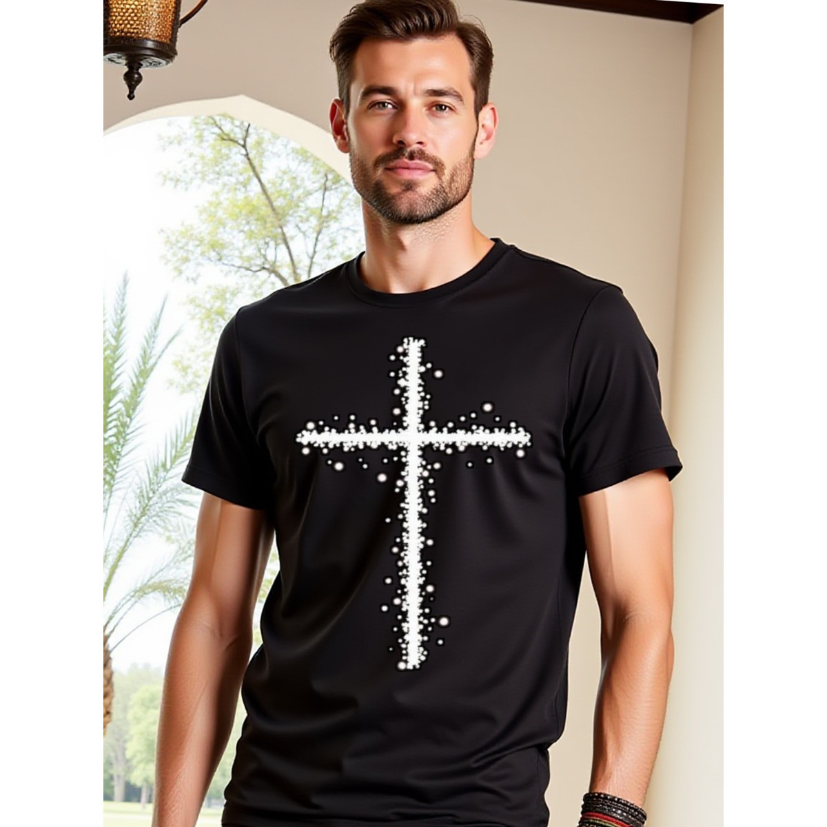 Stronger Than The Storm Christian Faith Jesus Believer God T-Shirt ...