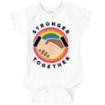 thumbnail image 1 of Stronger Together Social Justice Romper Boys or Girls Infant Baby Brisco Brands 24M, 1 of 7
