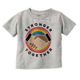 thumbnail image 1 of Stronger Together Social Justice Toddler Boy Girl T Shirt Infant Toddler Brisco Brands 18M, 1 of 6