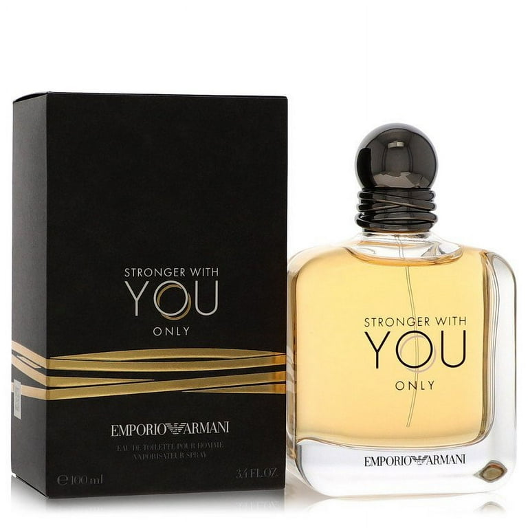Stronger With You Only Eau De Toilette Spray By Giorgio Armani - 3.4 oz Stronger With You Only Eau De Toilette Spray By Giorgio Armani - 3.4 oz