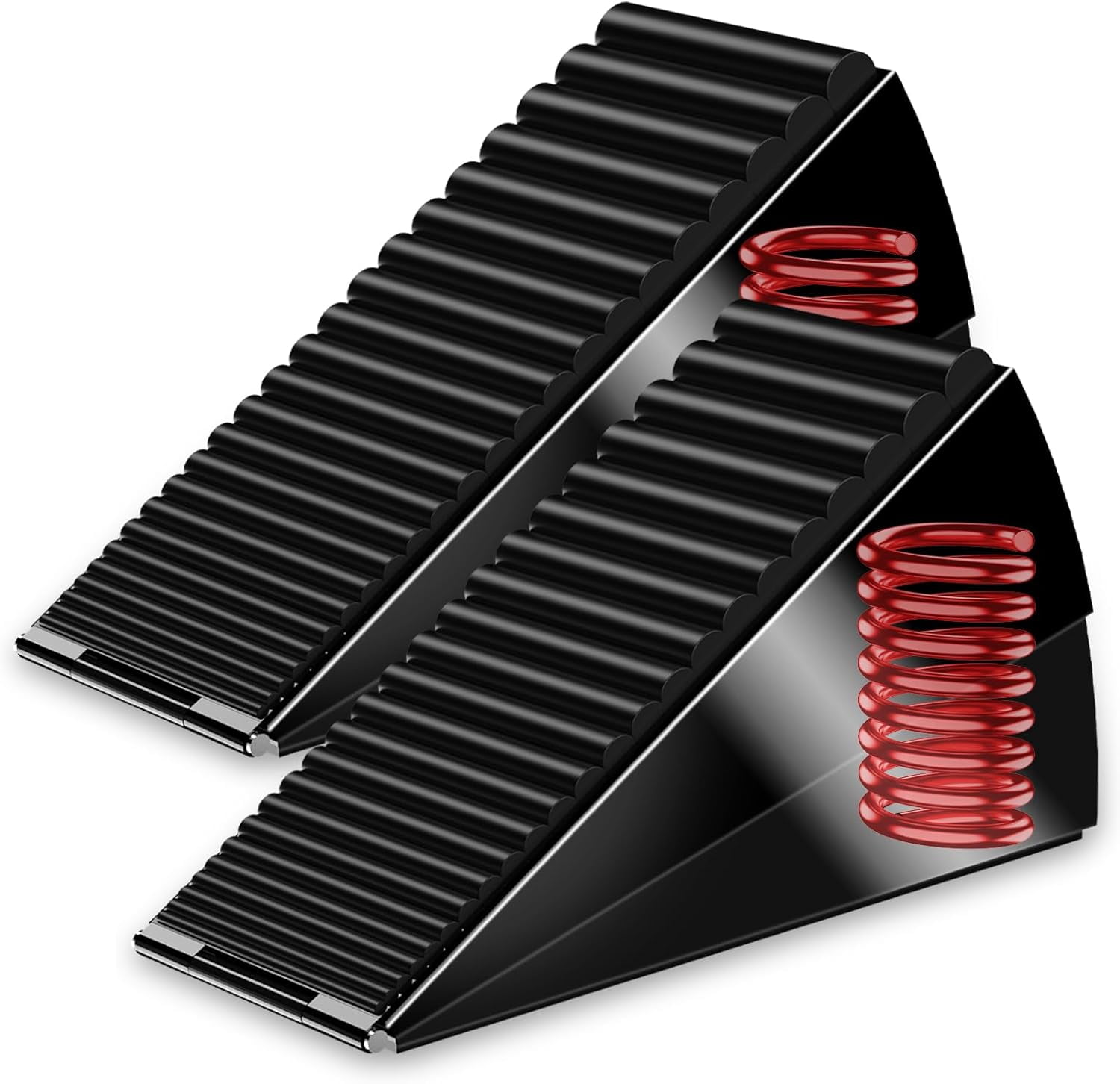 Strongest Adjustable Spring Loaded Large Door Stopper - Heavy Duty Tall ...