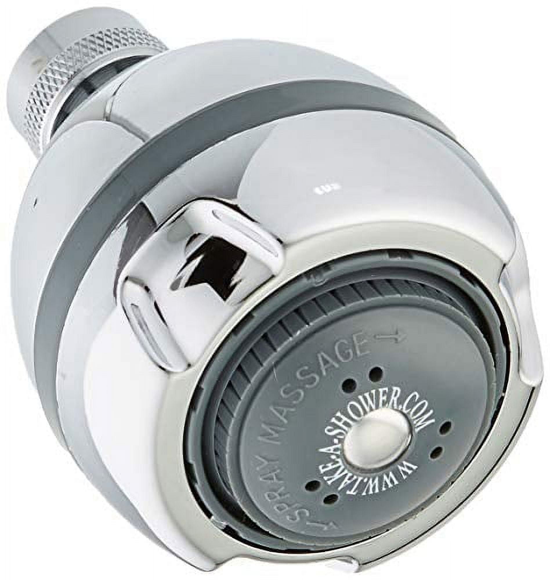 Chrome High-Pressure Wall Mounted Shower Head