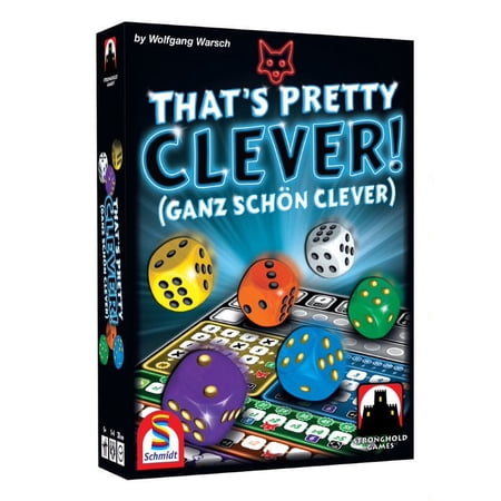 Stronghold Games Ganz Schon Clever Board Game, "Pretty Darn Clever!" Dice Strategy