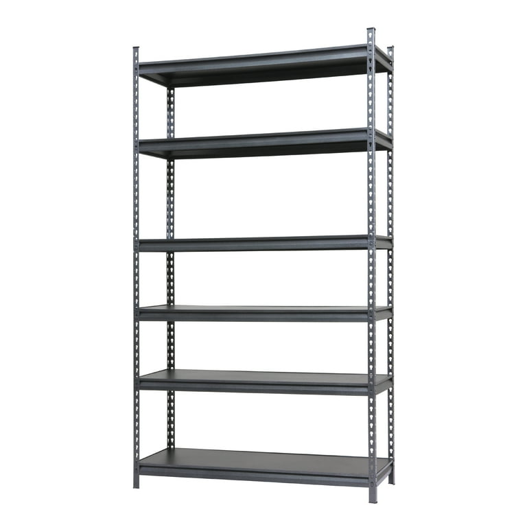 Stronghold Garage Gear Heavy Duty 5-Shelf Metal Rack Wire Decking in Textured Gray, 1000lb per Shelf 023526